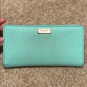 Kate Spade Blue Wallet